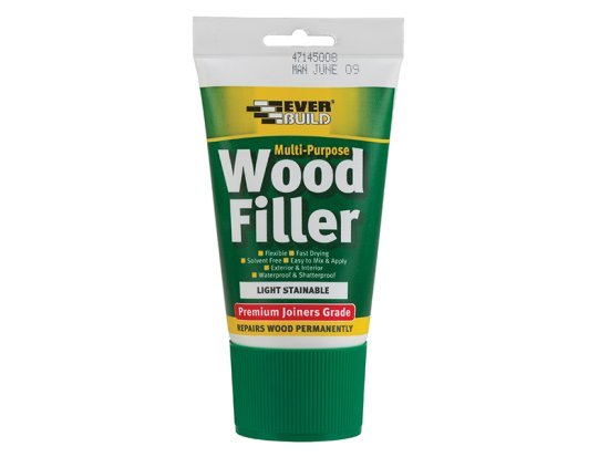 Multi-Purpose Premium Joiners Grade Wood Filler Light Stainable 100ml - EVBMPWFL100