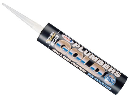 Plumbers Gold White 290ml - EVBPLUMBGWH