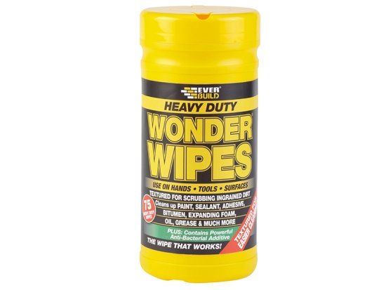 Heavy-Duty Wonder Wipes Tub of 75 - EVBWIPEHD75 1 Heavy-Duty Wonder Wipes Tub of 75 - EVBWIPEHD75
