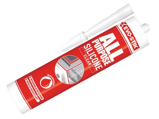 112896 All Purpose Flex Silicone Sealant Clear C20 - EVOAPFSSC