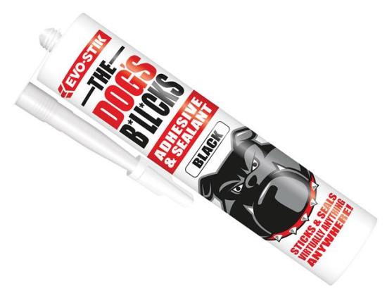 The Dog's B*ll*cks Multipurpose Adhesive & Sealant  Black 290ml - EVOTDBBL