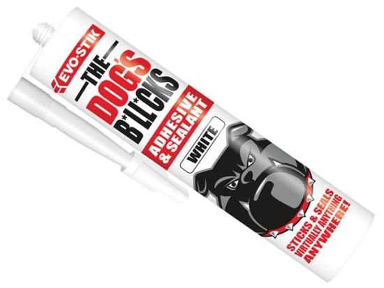 The Dog's B*ll*cks Multipurpose Adhesive & Sealant White 290ml - EVOTDBWH 1 The Dog's B*ll*cks Multipurpose Adhesive & Sealant White 290ml - EVOTDBWH
