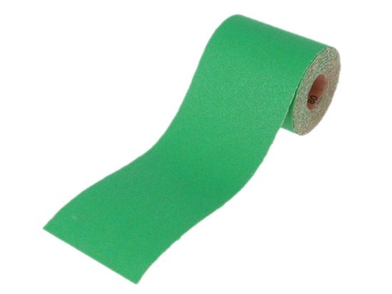 Aluminium Oxide Sanding Paper Roll Green 100mm x 50m 80g - FAIAR10080G