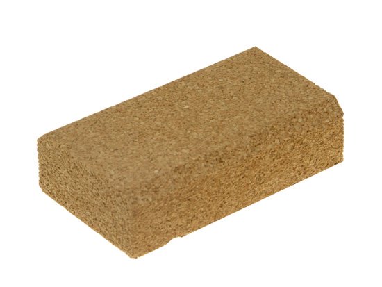 Cork Rubbing Block 115 x 65mm - FAIC18