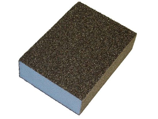 Sanding Block - Coarse/ Medium 90 x 65 x 25mm - FAISBCM 1 Sanding Block - Coarse/ Medium 90 x 65 x 25mm - FAISBCM