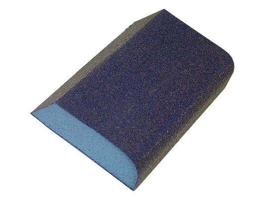 Combi Foam Sanding Block 90 x 75 x 25mm - FAISBCOMBI 1 Combi Foam Sanding Block 90 x 75 x 25mm - FAISBCOMBI