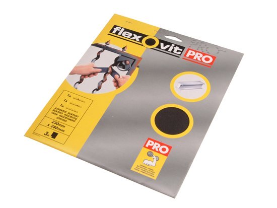 Emery Cloth Sanding Sheets 230 x 280mm Assorted (3) - FLV26493