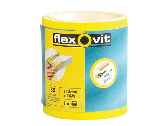 High Performance Sanding Roll 115mm x 5m Coarse 60G - FLV69915
