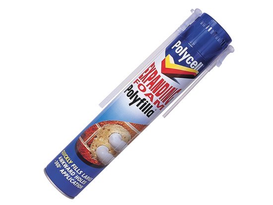 Expanding Foam Polyfilla 825ml 1 Expanding Foam Polyfilla 825ml