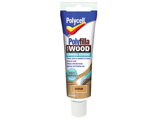 Polyfilla For Wood General Repairs Tube Medium 75g 1 Polyfilla For Wood General Repairs Tube Medium 75g
