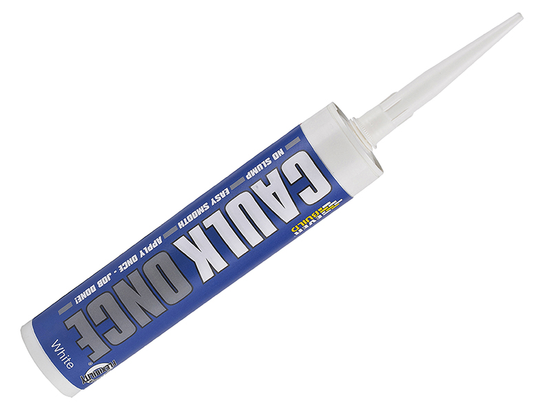 Caulk Once White 295ml - EVBCONCEWHC3 1 Caulk Once White 295ml - EVBCONCEWHC3