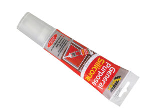General Purpose Easi Squeeze Silicone Sealant Clear 80ml - EVBGPSESQCL
