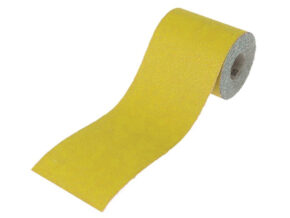 Aluminium Oxide Sanding Paper Roll Yellow 115mm x 5m 80G - FAIAR580Y