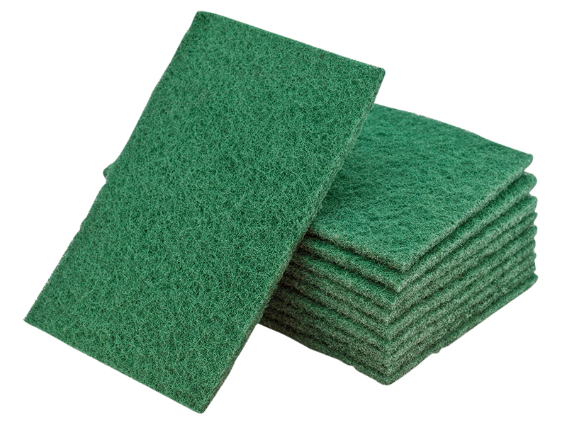 Hand Pads Green General Purpose 150 x 223mm (10) - FLE34000 1 Hand Pads Green General Purpose 150 x 223mm (10) - FLE34000