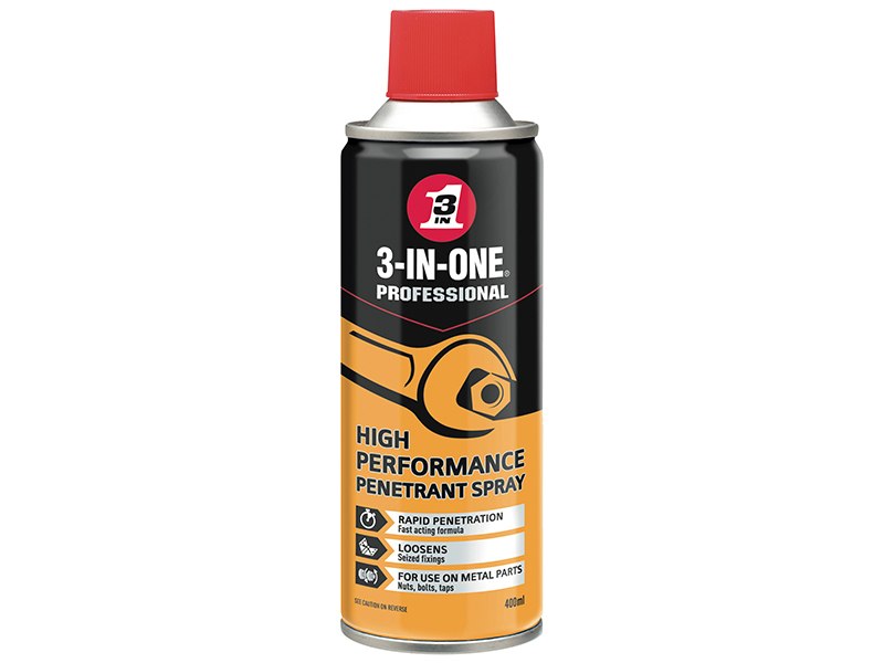 3-IN-ONE Penetrant Spray 400ml - HOW44014 1 3-IN-ONE Penetrant Spray 400ml - HOW44014