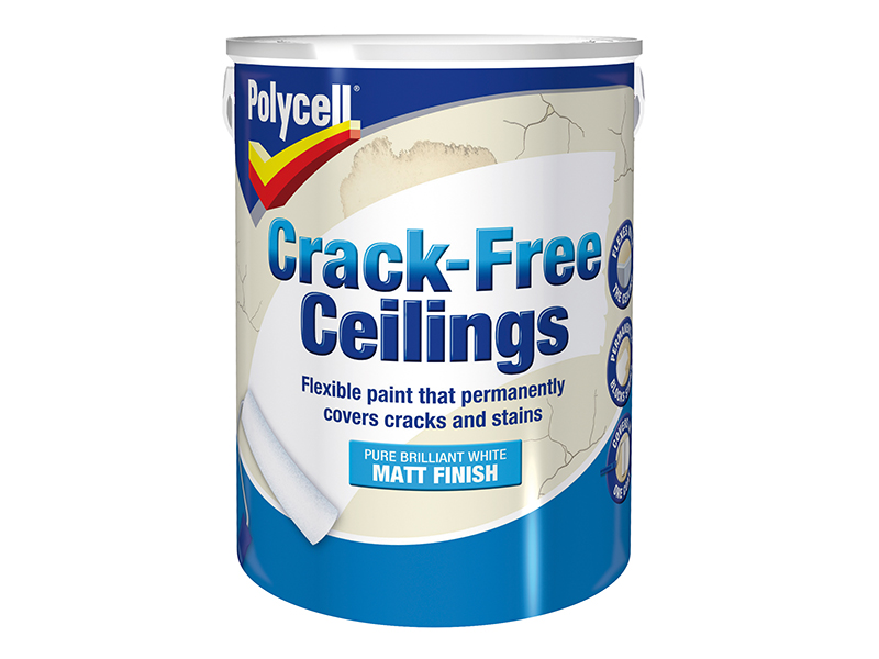 Crack-Free Ceilings Smooth Matt 5 Litre 1 Crack-Free Ceilings Smooth Matt 5 Litre