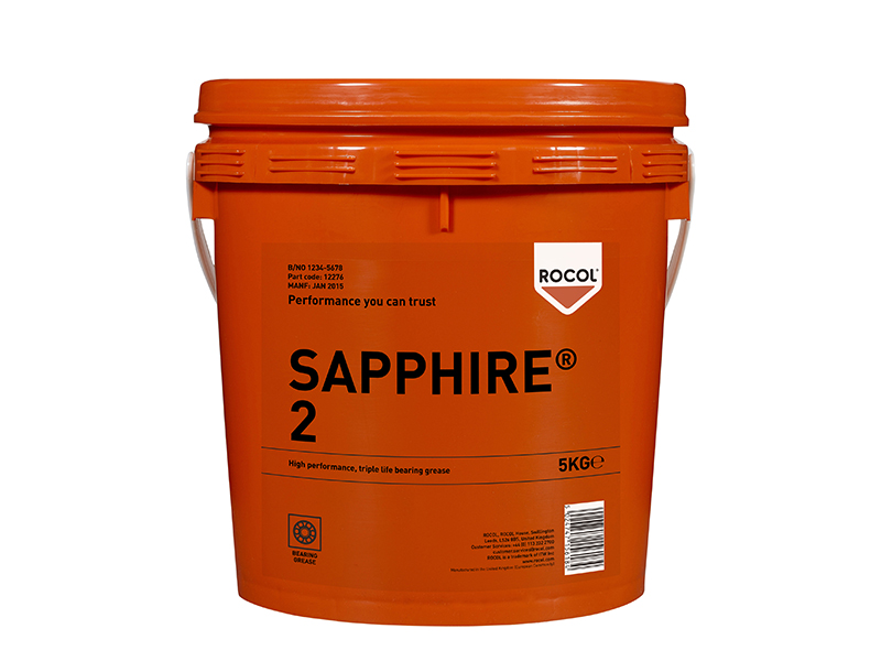 SAPPHIRE® 2 Bearing Grease Tub 5kg 1 SAPPHIRE® 2 Bearing Grease Tub 5kg