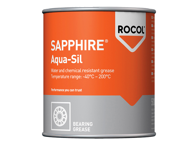 SAPPHIRE® Aqua-Sil Bearing Grease Tin 500g 1 SAPPHIRE® Aqua-Sil Bearing Grease Tin 500g