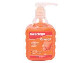 Orange Hand Cleaner Pump Top Bottle 450ml