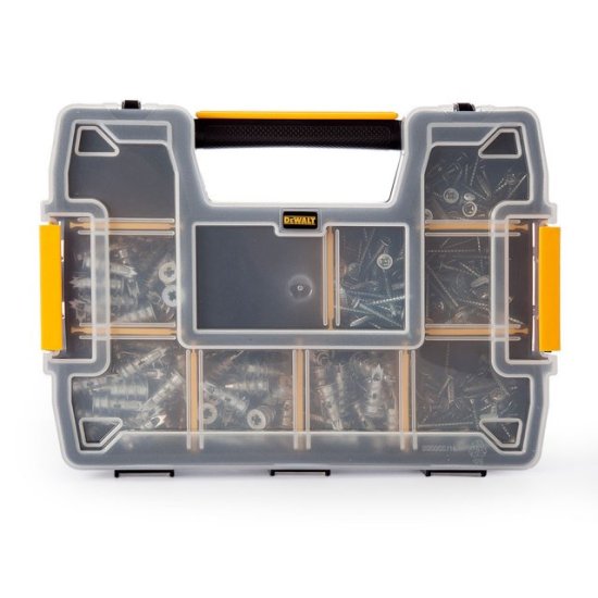 DEWALT DWSLZIPIT 200 piece Plasterboard Anchors Kit 2 DEWALT DWSLZIPIT 200 piece Plasterboard Anchors Kit - Image 2