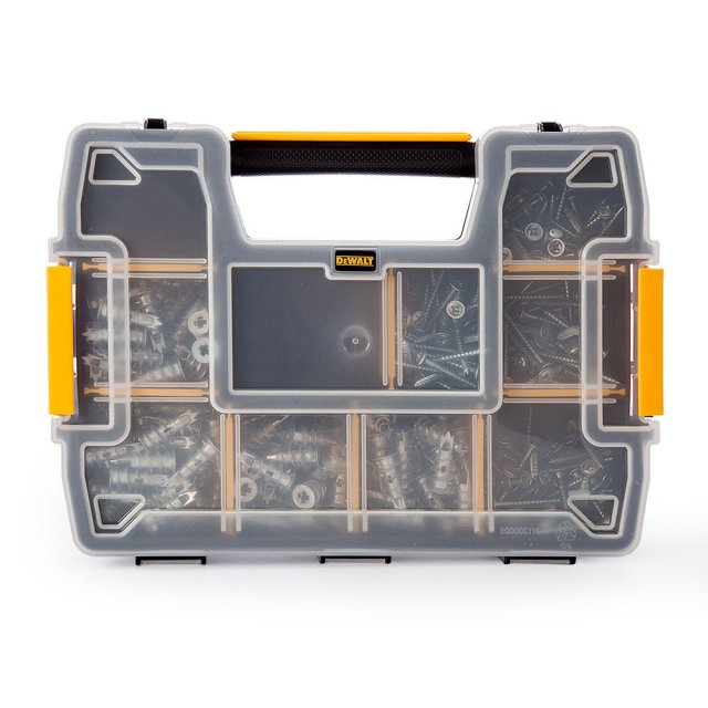 DEWALT DWSLZIPIT 200 piece Plasterboard Anchors Kit 2 DEWALT DWSLZIPIT 200 piece Plasterboard Anchors Kit - Image 2