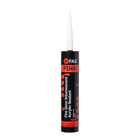 FAS Fire Door Intumescent Acrylic Sealant 310ml – White 1 FAS Fire Door Intumescent Acrylic Sealant 310ml – White