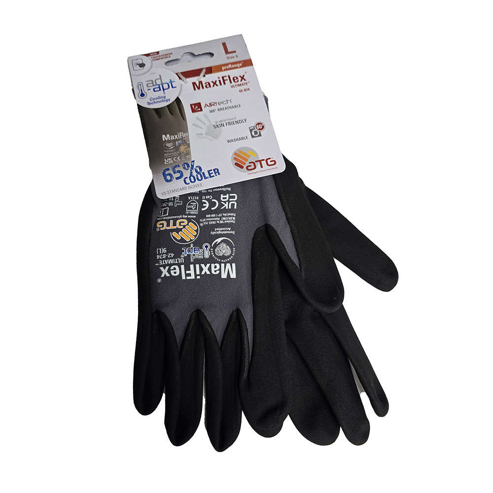 MaxiFlex Ultimate Gloves with AD-APT - 42-874 3 MaxiFlex Ultimate Gloves with AD-APT - 42-874 - Image 3