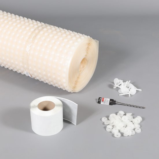 Basement Tanking Kit (8mm Mesh Membrane) – 120 Sq Metre 1 http://www.builders-superstore.co.uk/wp-content/uploads/2018/09/P8-MESH-Kit-with-plugs-seals-and-tape-1.jpg