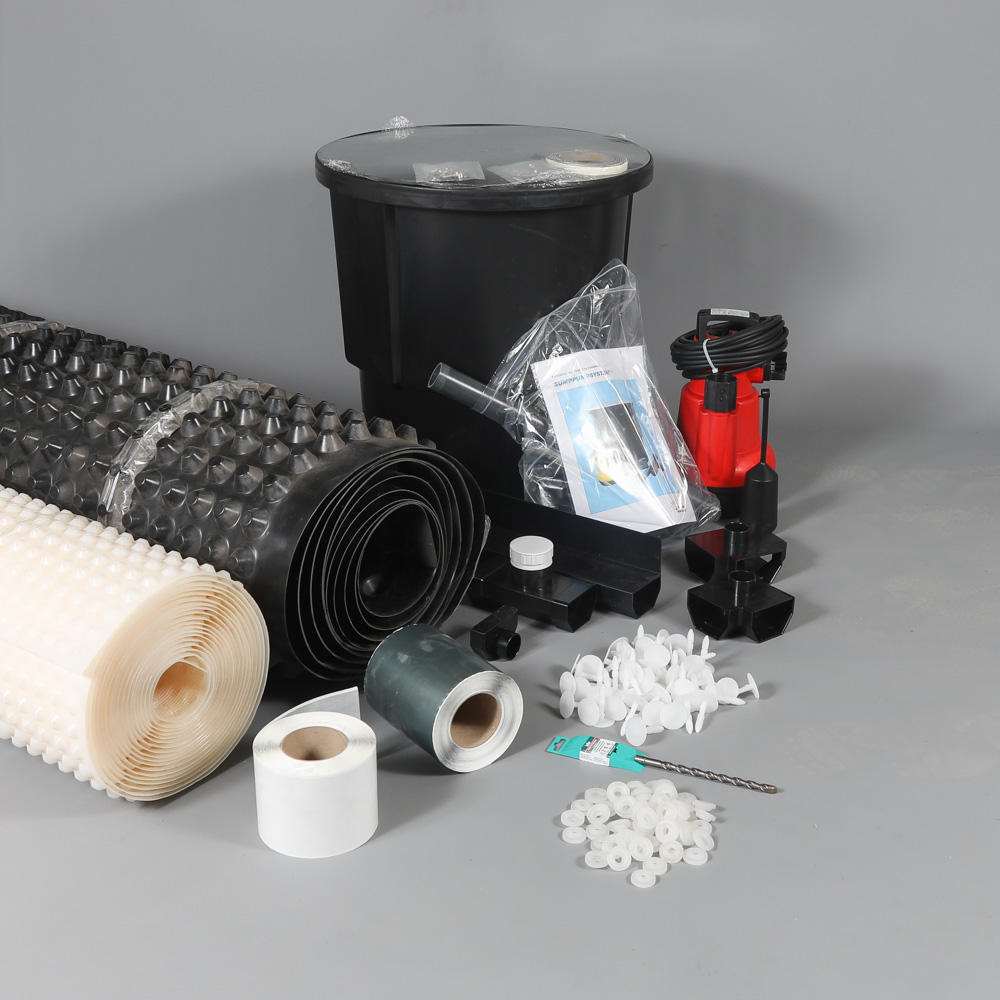 Basement Tanking Mesh Membrane Kit – Single Pump Fully Auto (4m x 5m) 1 Basement Tanking Mesh Membrane Kit – Single Pump Fully Auto (4m x 5m)