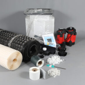Basement Tanking Kit – Double Pump Fully Auto (4m x 5m)