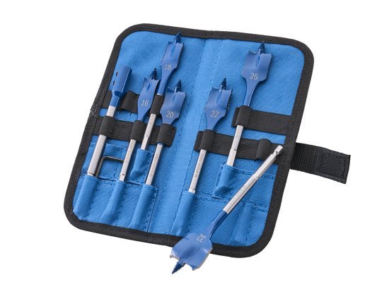 Bosch 7 Piece Flat Bit Self Cut Speed Spade Set - XMS26FLATBIT