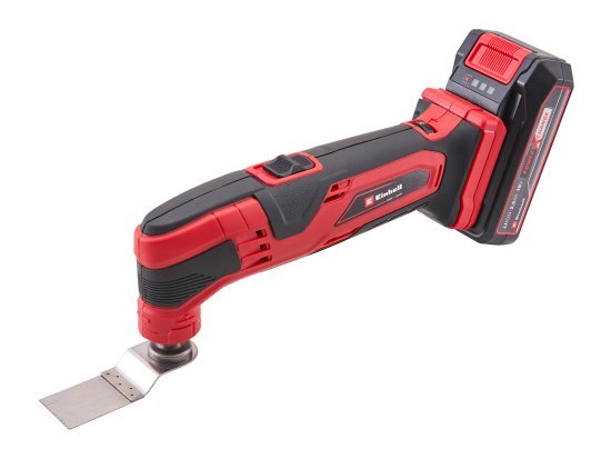 Einhell 18V Multi-Tool Kit with a 2.5Ah Li-ion Battery - XMS26PXMTKIT
