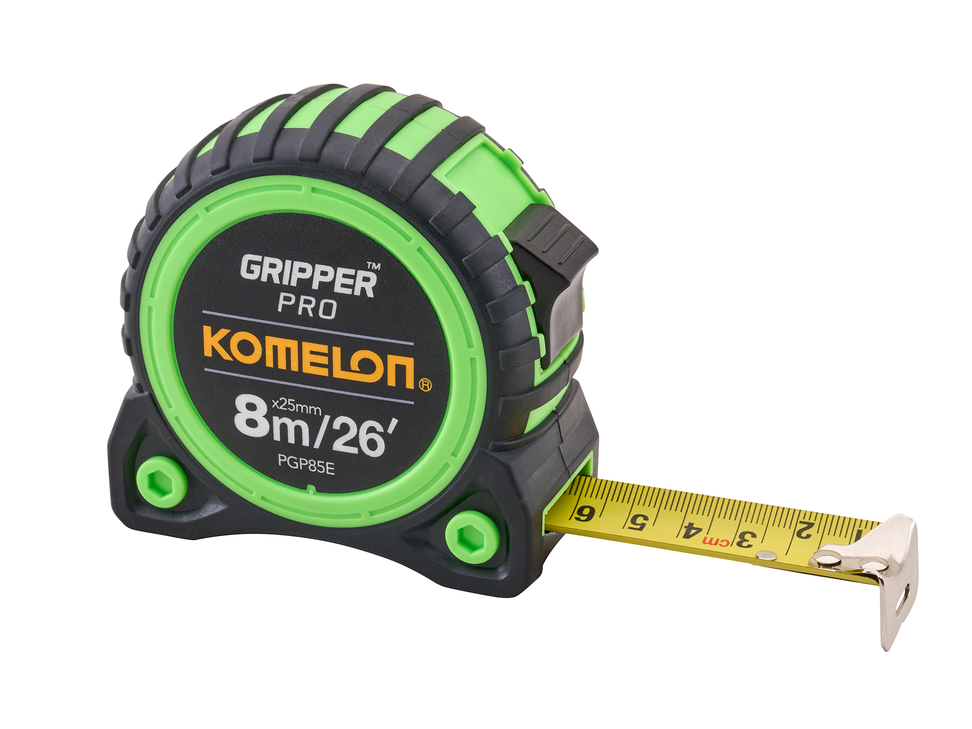 Komelon 8m (26ft) Hi-Vis Gripper Tape - XMS26TAPE8 1 Komelon 8m (26ft) Hi-Vis Gripper Tape - XMS26TAPE8