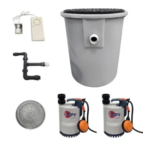 Basement Sump Pump System – Twin Pump – Cellar & Basement Flood Protection