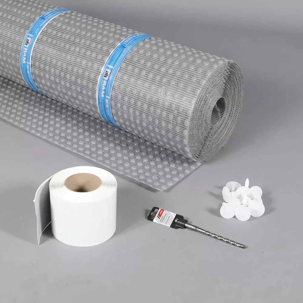 PAM Ties 1m x 5m P2 damp proof mesh membrane kit