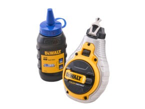 DeWalt 30m (100ft) Chalk Line & Blue Chalk Set - XMS26CHALK