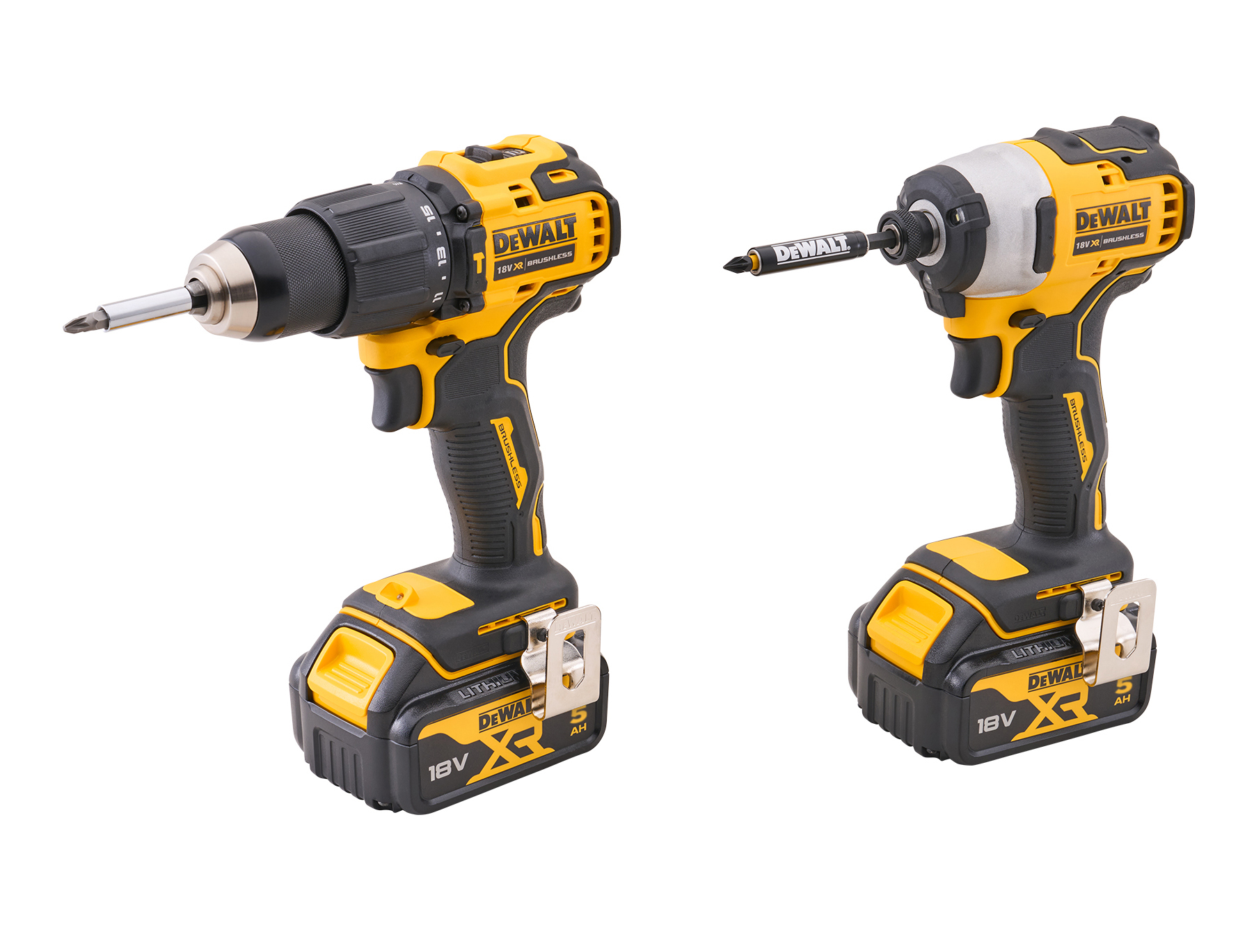 DeWalt 18V Combi & Impact Drill Twin Pack - XMS26DEWPACK 1 DeWalt 18V Combi & Impact Drill Twin Pack - XMS26DEWPACK
