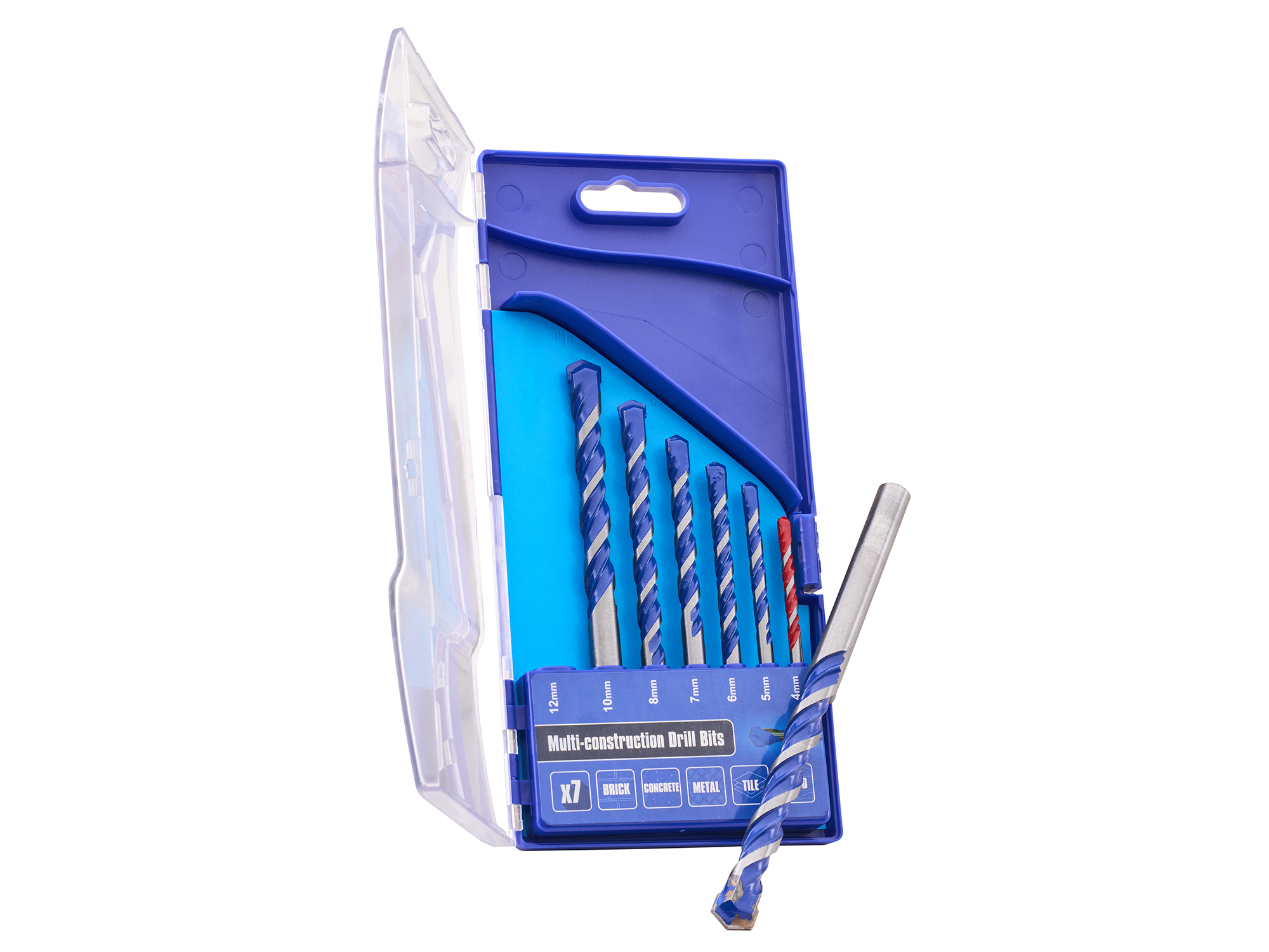 Faithfull 7 Piece Multi-Construction Drill Bit Set - XMS26DRILL7 1 Faithfull 7 Piece Multi-Construction Drill Bit Set - XMS26DRILL7
