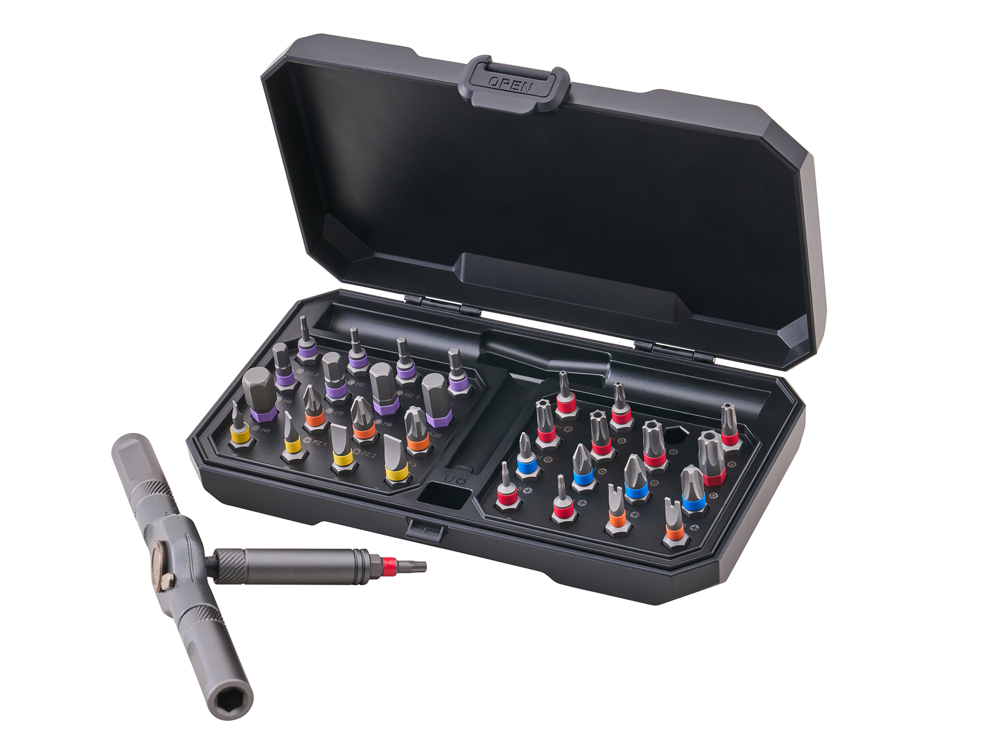 Faithfull Multi-Palm Ratchet Driver Set - XMS26PALM 1 Faithfull Multi-Palm Ratchet Driver Set - XMS26PALM