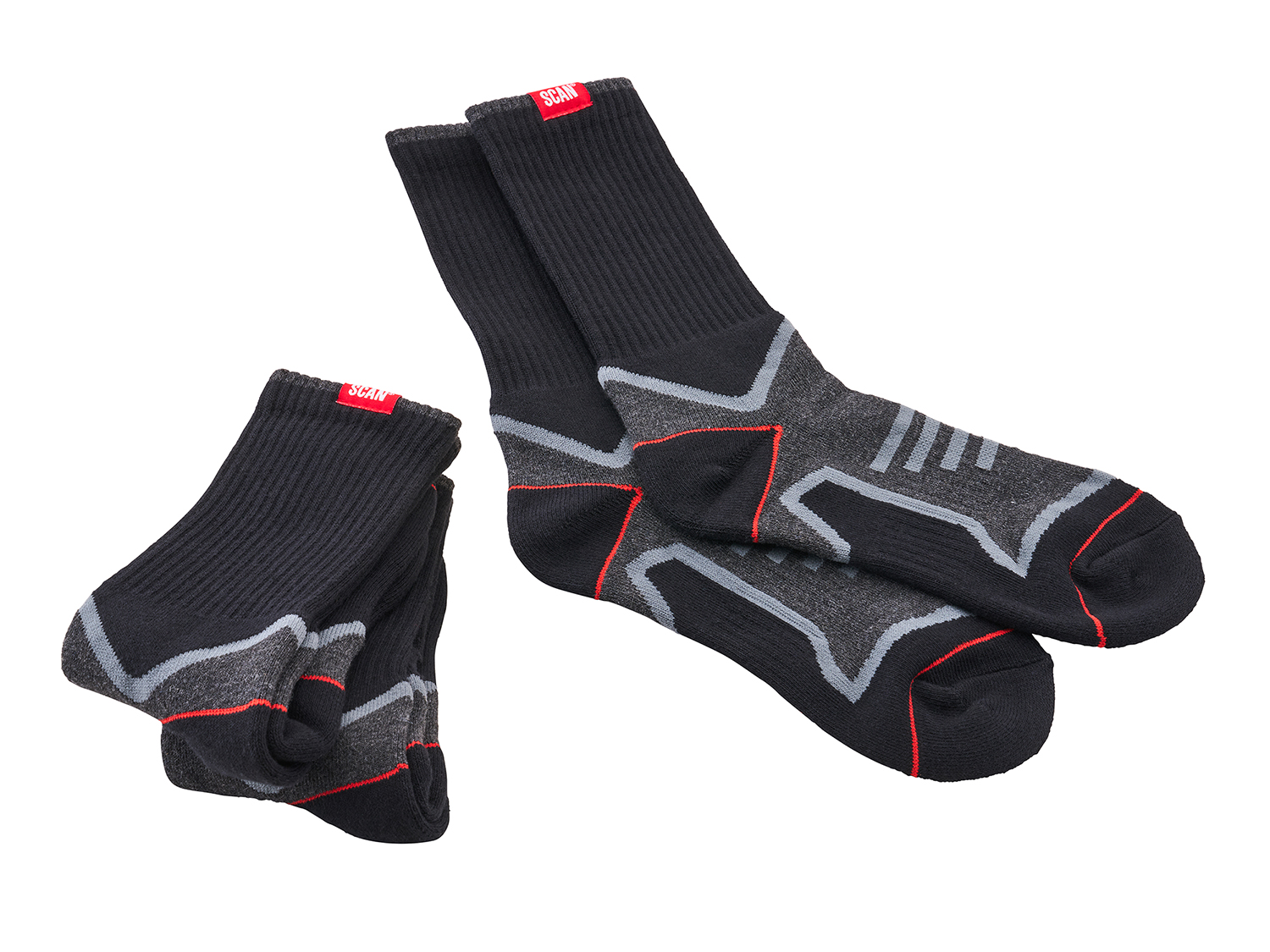 Scan Work Socks Triple Pack - XMS26SOCKS 1 Scan Work Socks Triple Pack - XMS26SOCKS