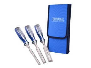 Faithfull 3 Piece Chisel Set - XMS26CHISEL3