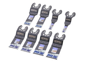 Faithfull 8 Piece Multi-Tool Speed Edge Blade Set - XMS26MULTI8