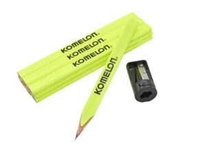 Komelon Carpenters Pencils & Sharpener Set - XMS26PENCILS