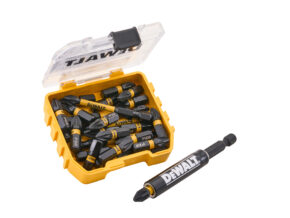 DeWalt 25 Piece PZ2 25 & 50mm Bit Set with Mag Adaptor - XMS26TICTAC